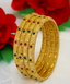 Jewels Kafe Gold Plated Bangle Set of 4