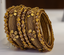 Jewels Kafe Gold Plated Bangle Set (Pack of 6) 2.8