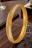 Jewels Kafe Gold Plated Mens Kada Jewels Kafe