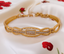 Jewels Kafe Gold Plated Anti-Tarnish Women's Bracelet