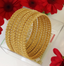 Jewels Kafe Gold Plated Bangle Set of 4