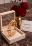 Jewels Kafe Gold Plated Bangle Set of 2 Jewels Kafe