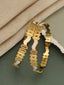 Jewels Kafe Gold Plated Bangle Set (Pack of 2)