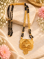 Jewels Kafe Anti-Tarnish Gold Plated Long Mangalsutra