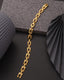 Jewels Kafe One Gram Gold Plated Bracelet For Men