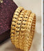 Jewels Kafe Gold Plated Bangle Set (Pack of 4) 2.8