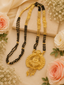 Jewels Kafe Anti-Tarnish Gold Plated Long Mangalsutra Jewels Kafe