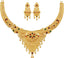 Jewels Kafe One Gram Gold Plated Necklace Set