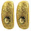Jewels Kafe One Gram Gold Plated Bangle Set of 2 2.8