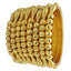 Jewels Kafe Gold Plated Bangle Set of 8 2.8