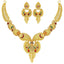 Jewels Kafe One Gram Gold Plated Necklace Set