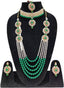 Jewels Kafe One Gram Gold Plated Pearl Necklace Set