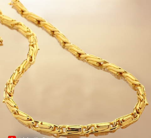 Copy of Jewels Kafe Trendy Designer Gold Plated Men's Chain Jewels Kafe