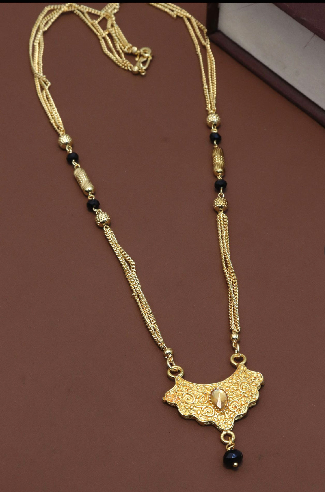 Jewels Kafe Jewellery One gram gold plated Mangalsutra for women Secondary image