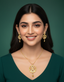 Jewels Kafe Gold-Plated Designer Pendant Set