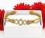 Jewels Kafe Gold Plated Anti-Tarnish Women's Bracelet