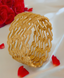 Jewels Kafe Gold Plated Bangle Set of 4 2.10