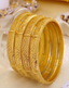 Jewels Kafe One Gram Gold Plated Bangle Set of 4