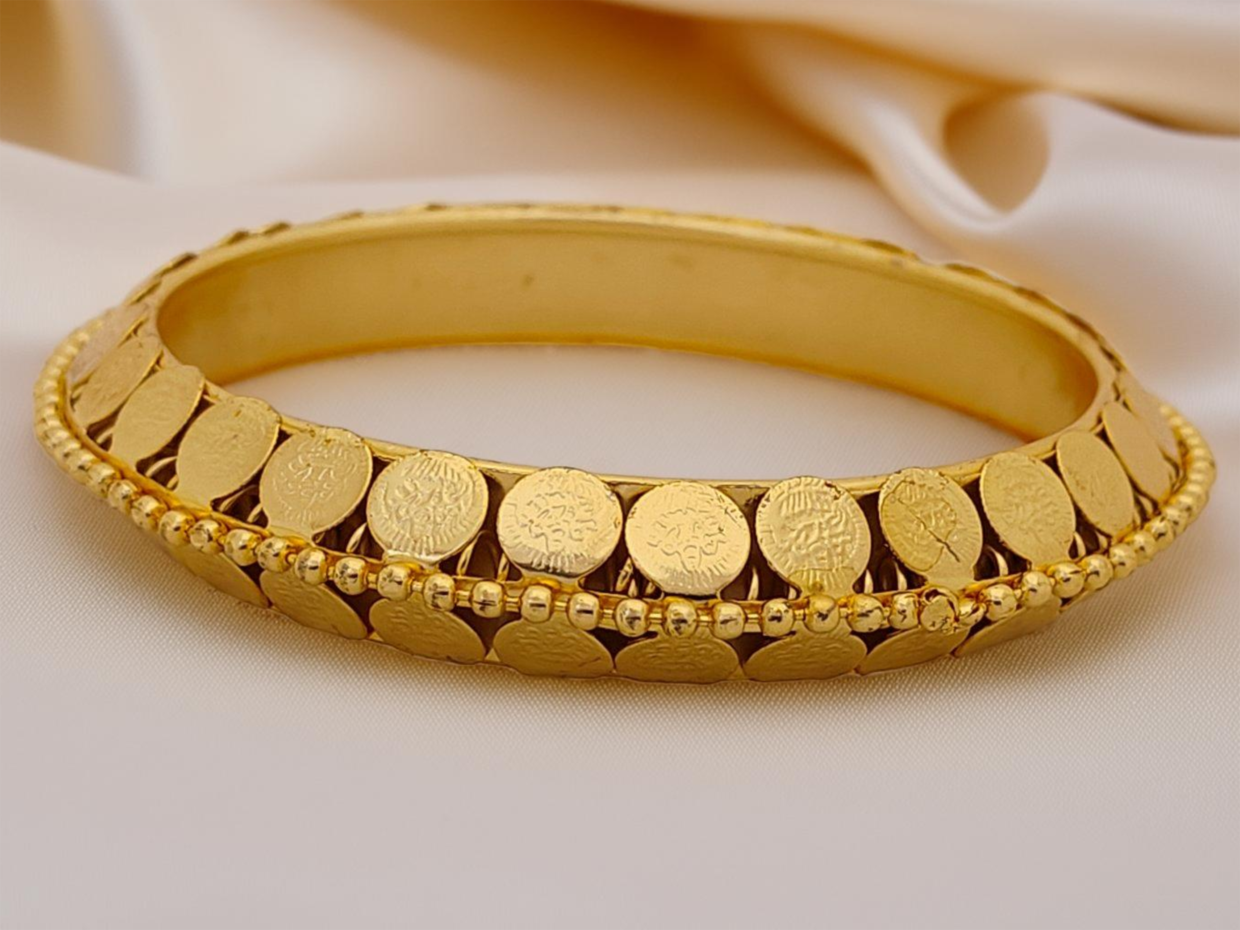Jewels Kafe Gold Plated Bangle/Kada for Women