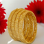 Jewels Kafe Gold Plated Bangle Set of 4 2.10
