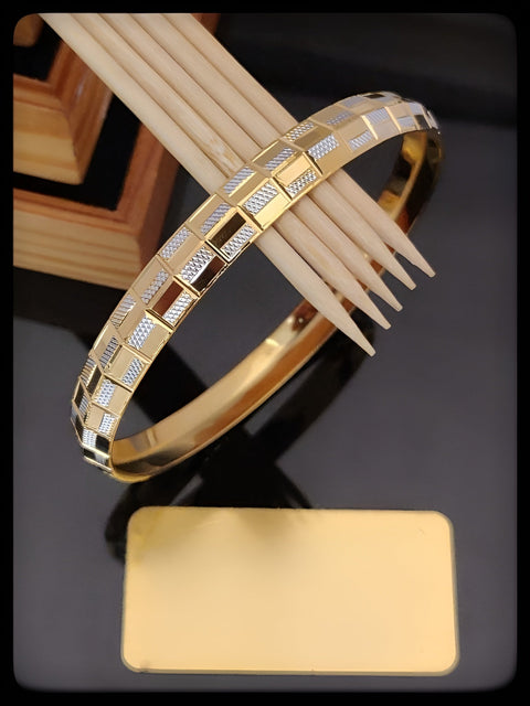 Jewels Kafe Gold Plated Mens Kada Jewels Kafe