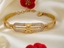 Jewels Kafe Gold Plated Anti-Tarnish Women's Bracelet
