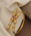 Jewels Kafe Gold Plated Bangle Set of 2 2.8
