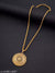 Jewels Kafe Trendy Designer Gold Plated Pendant Chain Set Jewels Kafe