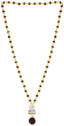 Jewels Kafe Gold Plated Rudraksha Trishool Necklace