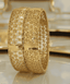 Jewels Kafe Gold Plated Bangle Set 2.10