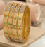 Jewels Kafe Gold Plated Bangle Set (Pack of 4) 2.8