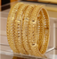 Jewels Kafe Gold Plated Bangle Set (Pack of 4) 2.8