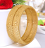 Jewels Kafe Gold Plated Bangle Set 2.10