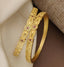 Jewels Kafe Gold Plated Bangle Set of 2 2.8