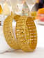 Jewels Kafe One Gram Gold Plated Bangle/Kada Set (Pack of 2) 2.8