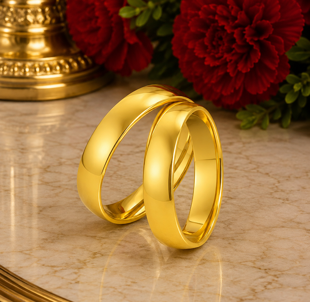 Jewels Kafe Gold Plated Bangle Set (Pack of 2)