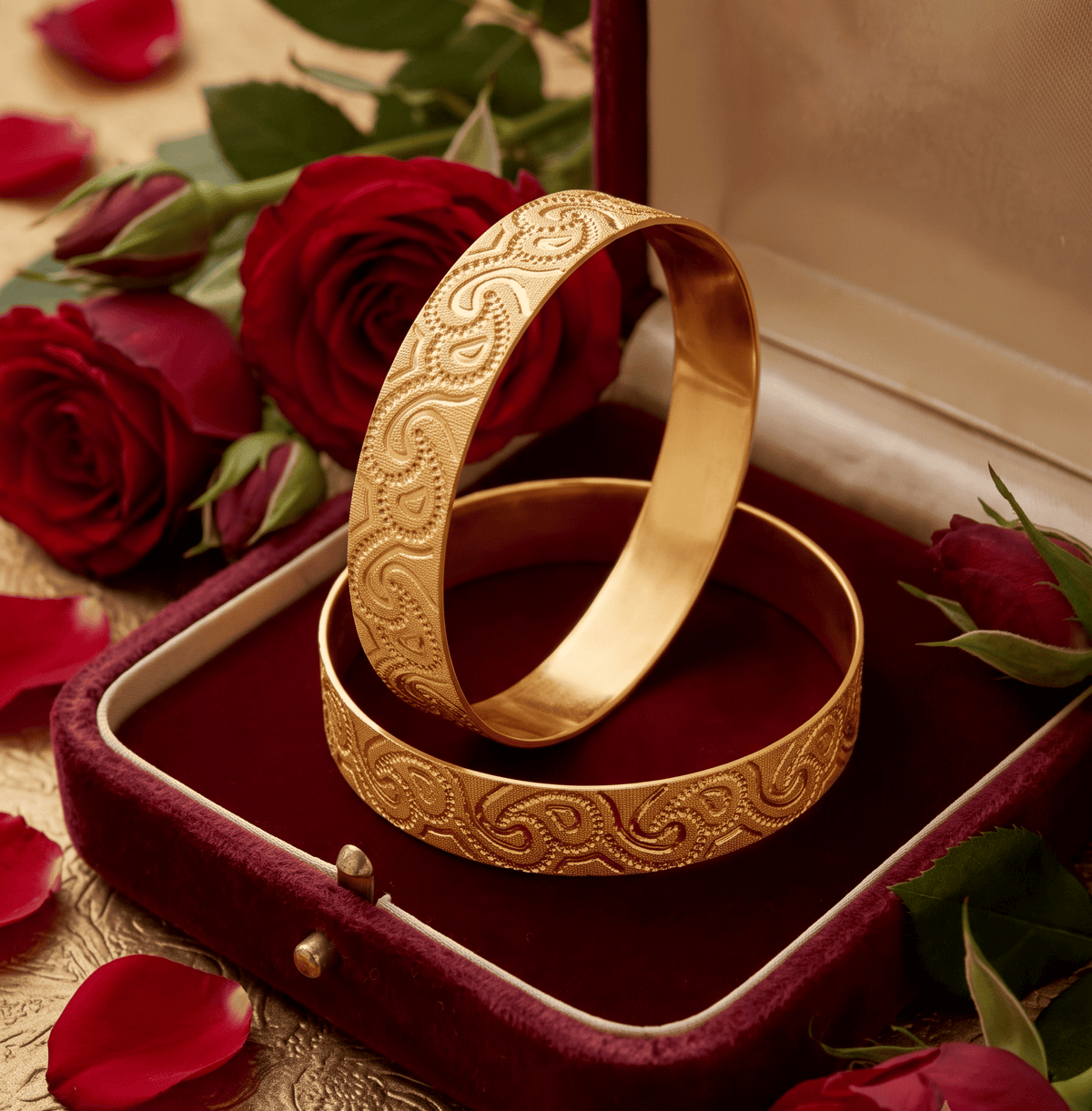 Jewels Kafe Premium Anti-Tarnish Bangles Set Main image