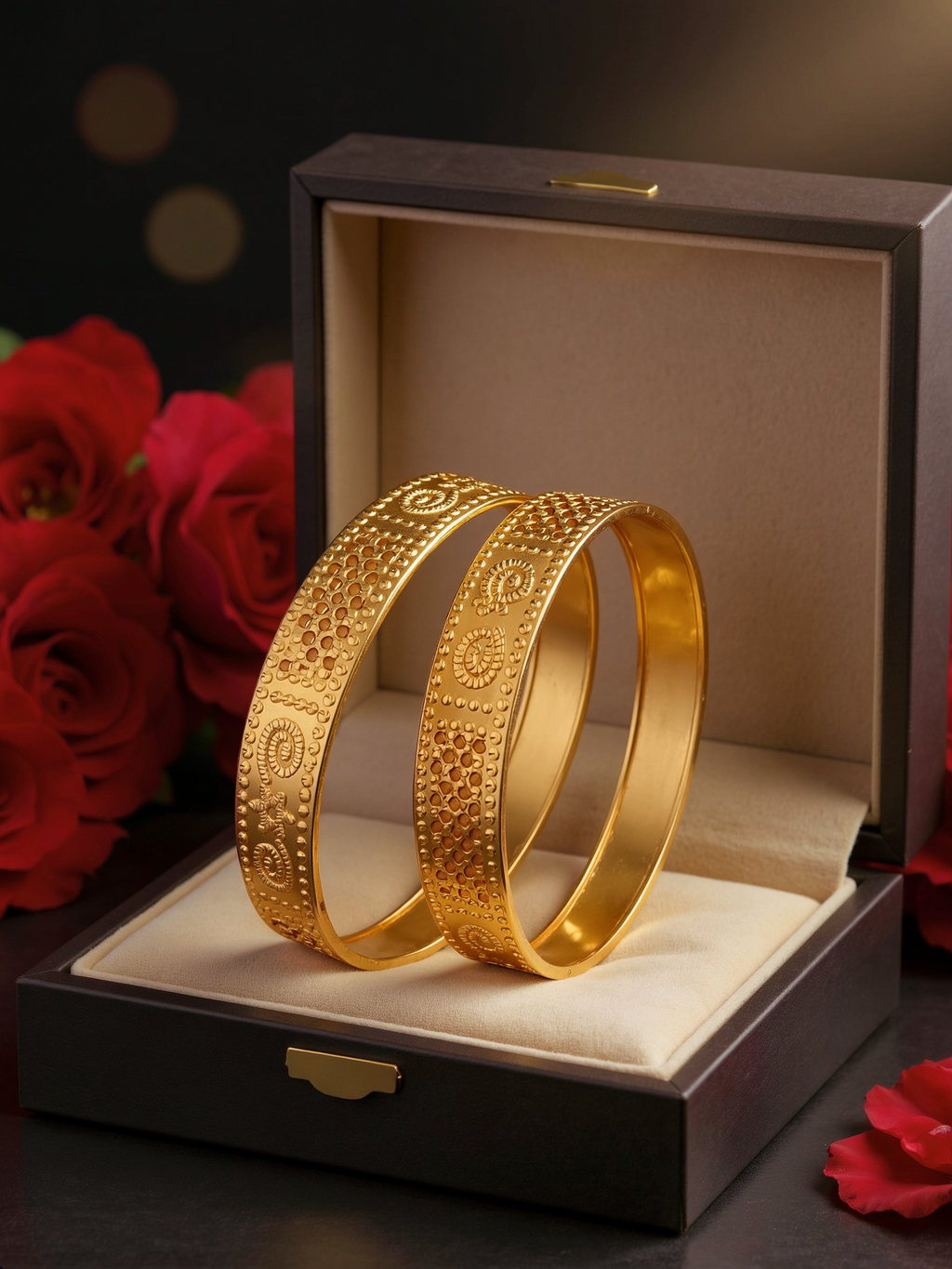 Jewels Kafe Premium Anti-Tarnish Bangles Set Jewels Kafe