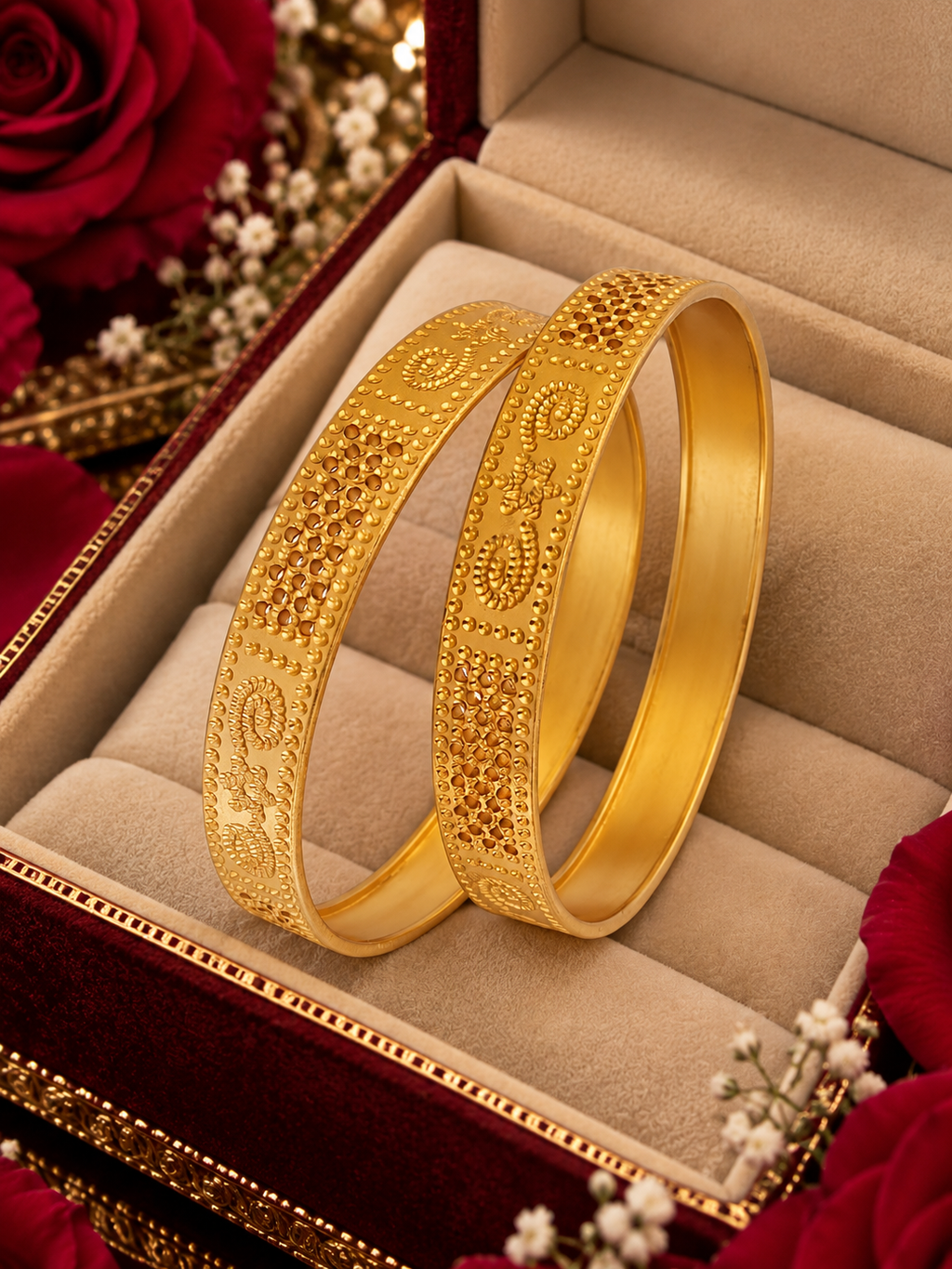 Jewels Kafe Premium Anti-Tarnish Bangles Set Jewels Kafe