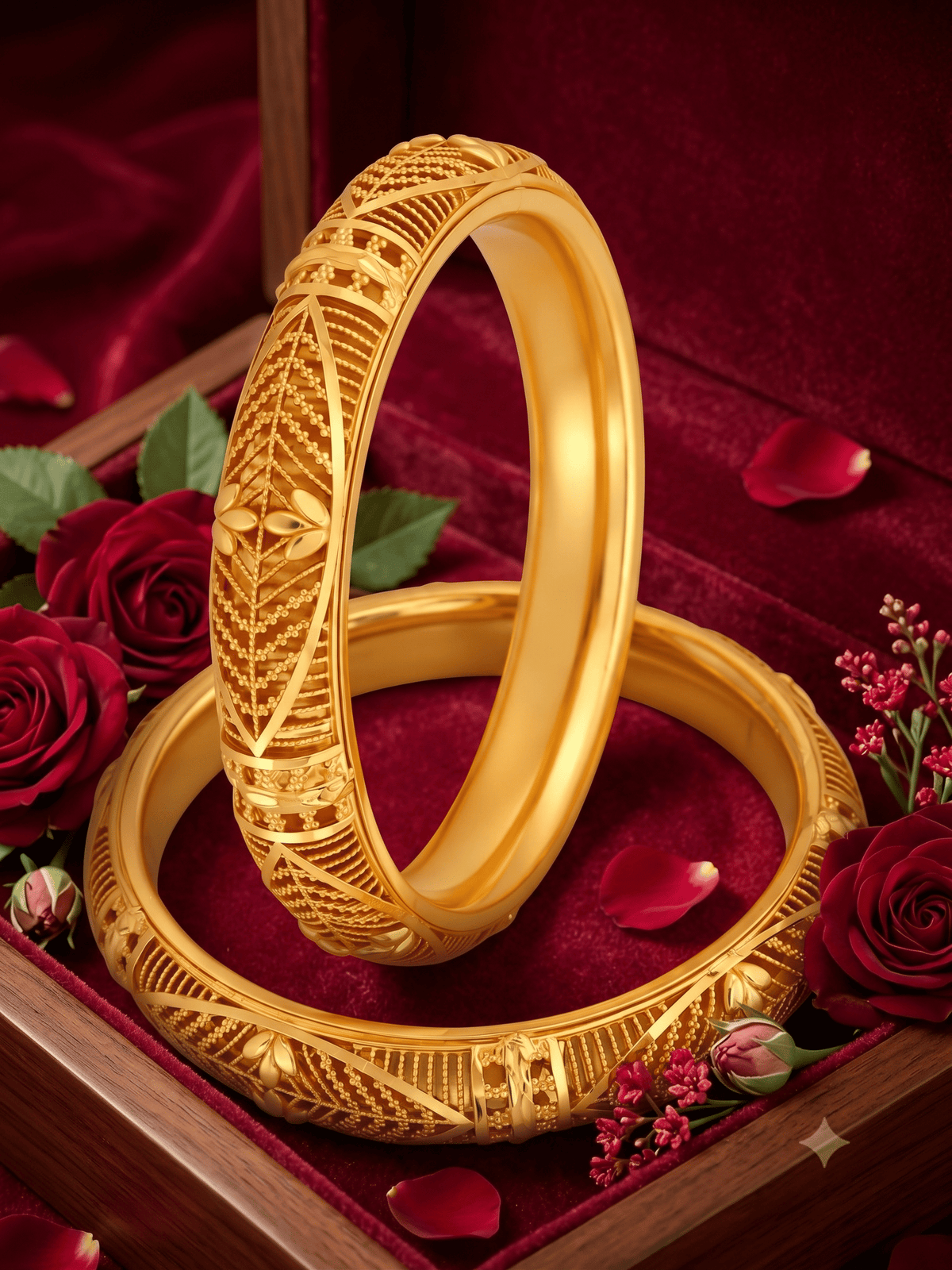 Jewels Kafe Premium Anti-Tarnish Bangles Set Main image