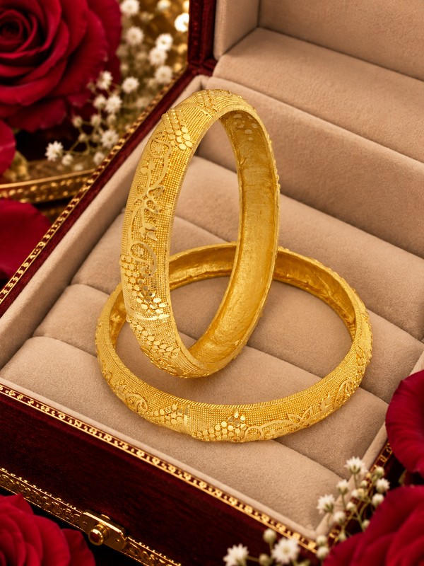 Jewels Kafe Premium Anti-Tarnish Bangles Set Jewels Kafe