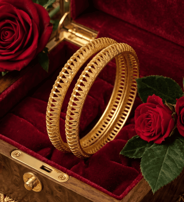 Jewels Kafe Premium Anti-Tarnish Bangles Set Jewels Kafe