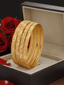 Jewels Kafe Premium Gold Plated Bangle Set of 4