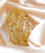 Jewels Kafe Gold Plated Bangle Set 2.8