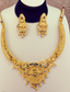 Jewels Kafe One Gram Gold Plated Necklace Set
