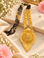 Jewels Kafe Anti-Tarnish Gold Plated Long Mangalsutra