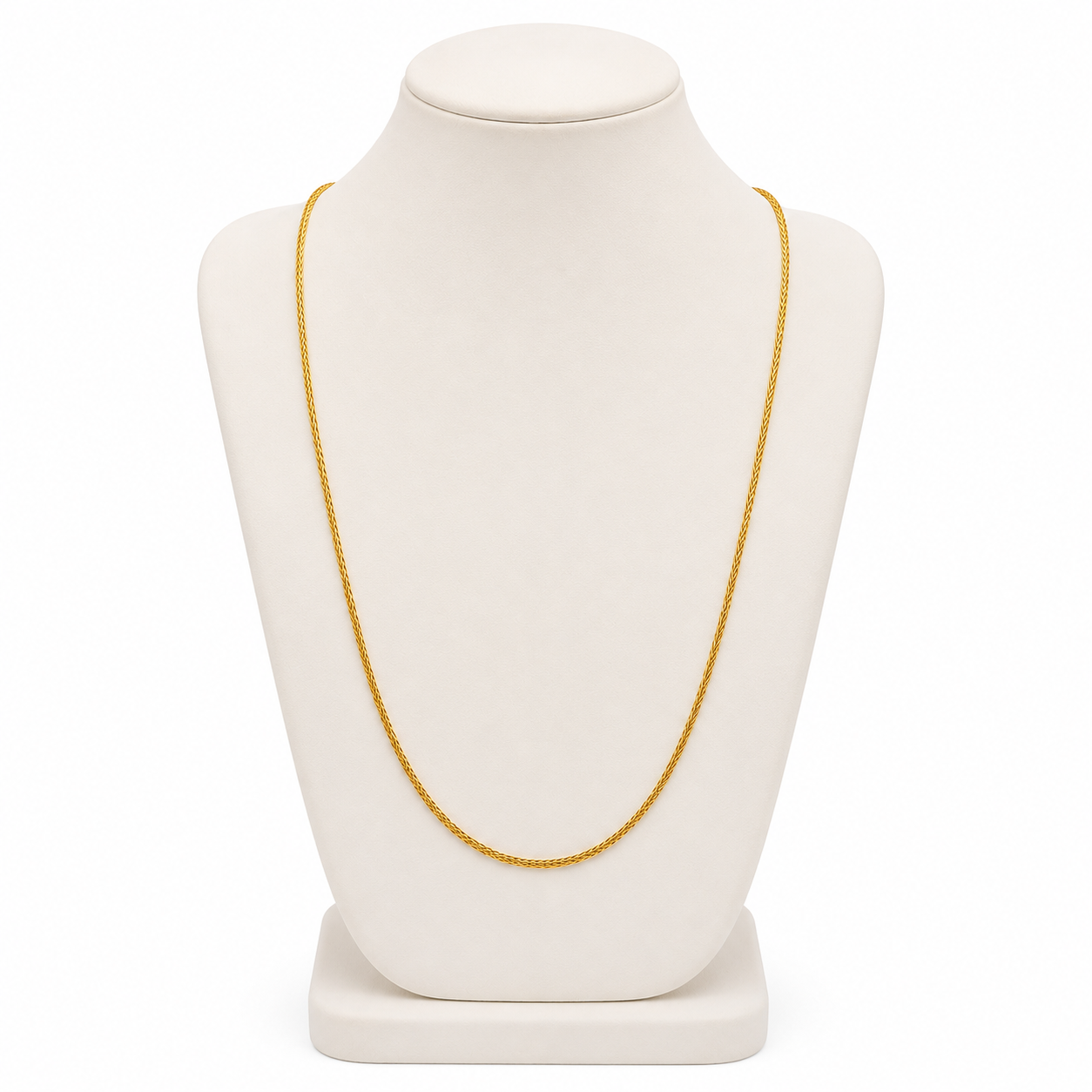 Jewels Kafe Premium Anti-Tarnish Golden Snake Chain for Men and Women Jewels Kafe