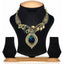 Jewels Kafe Gold Plated Antique Peacock Necklace