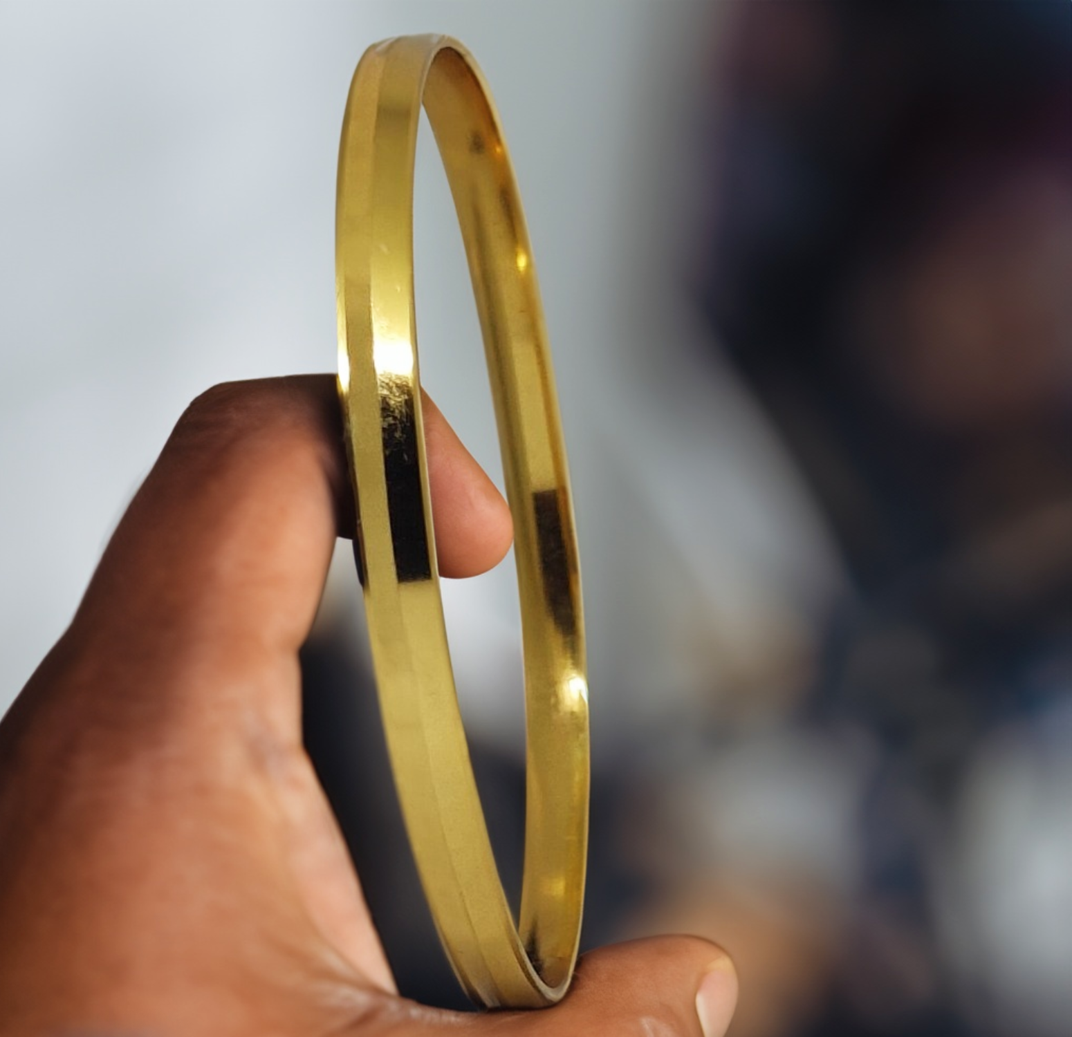Jewels Kafe One Gram Gold Plated Mens Kada Main image