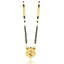 Jewels Kafe Jewellery One gram gold plated 30 inch long Mangalsutra set for women